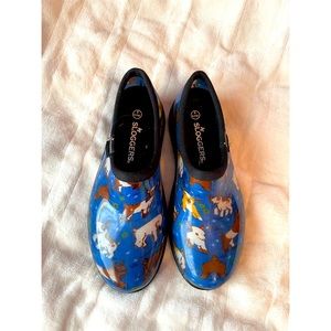 Adorable baby goat sloggers